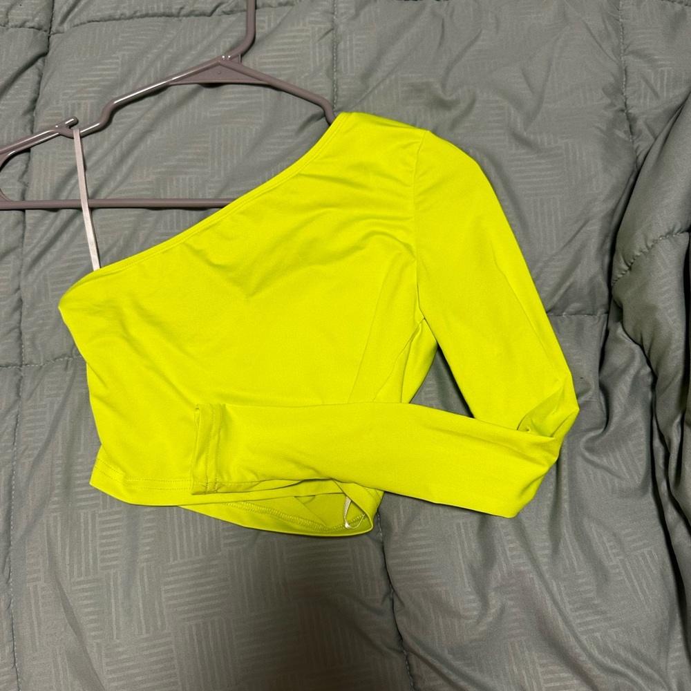Lime Green SHEIN shirt